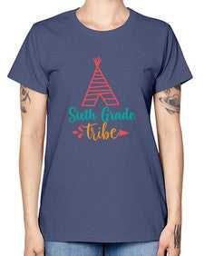 sixth grade tribe 884# - sixth grade -  Missy T-Shirt