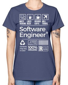 software engineer 1409# - engineer -  Missy T-Shirt