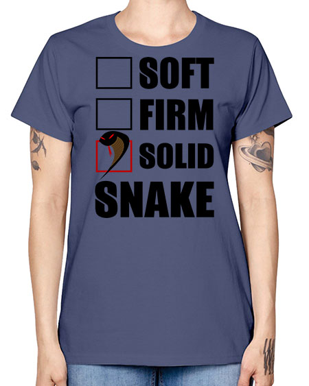 solid snake - snake -  Missy T-Shirt
