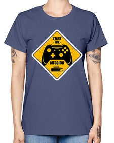 start the mission 152# - video games -  Missy T-Shirt