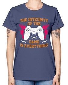 the integrity of the game 155# - video games -  Missy T-Shirt