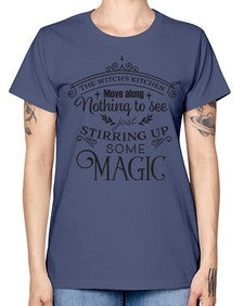the witch s kitchen 19# - witch -  Missy T-Shirt