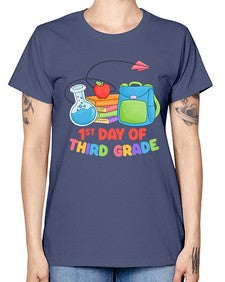 third day of third Grade 945# - third grade -  Missy T-Shirt