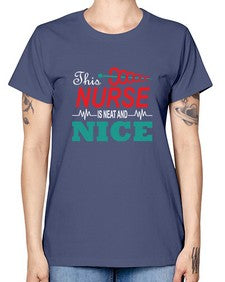 this nurse is neat and nice 1554# - nurse -  Missy T-Shirt