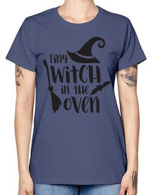 tiny witch in the oven 18# - witch -  Missy T-Shirt