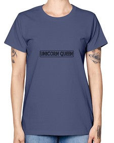 unicorn queen 482# - unicorn -  Missy T-Shirt