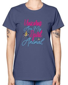 unicorns are my spirit animal 526# - unicorn -  Missy T-Shirt