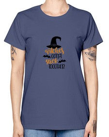 witches gotta stick together 5# - witch -  Missy T-Shirt