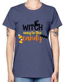 witchwaycandy 4# - witch -  Missy T-Shirt