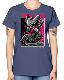 worldatwartshirtdesign 1254# - art pop art -  Missy T-Shirt