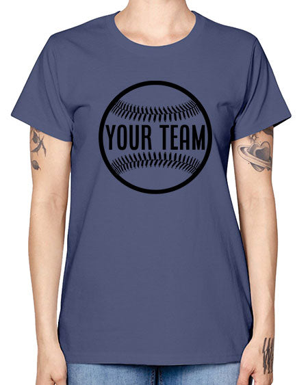 your team 2270# - softball -  Missy T-Shirt