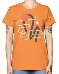Abstract Shape 198# - art pop art -  Missy T-Shirt
