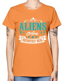 Aliens are real 26# - ufo -  Missy T-Shirt
