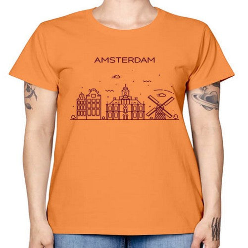 Amsterdam 318# - cities -  Missy T-Shirt