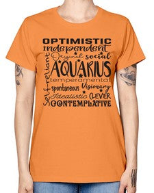 Aquarius 563# - aquarius -  Missy T-Shirt