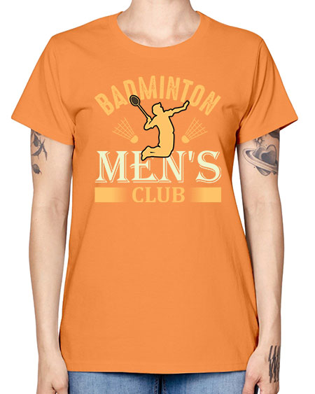 Badminton mens 1450# - badminton -  Missy T-Shirt