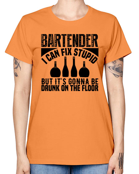 Bartender I can fix Style 54# - bartender -  Missy T-Shirt