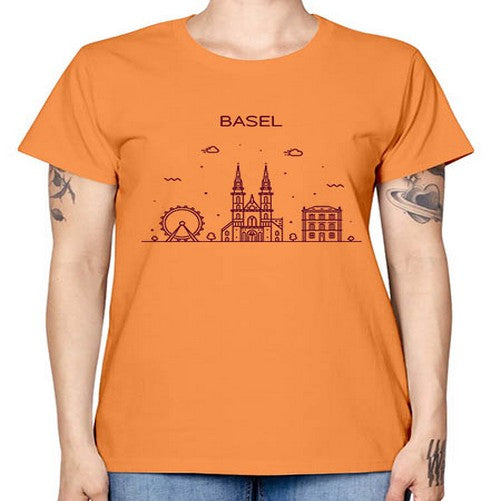 Basel 417# - cities -  Missy T-Shirt