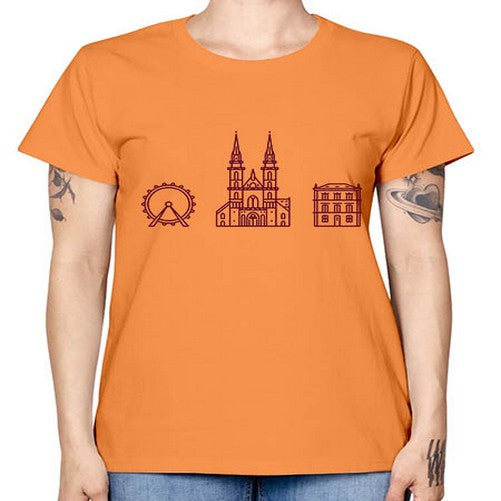 Basel 418# - cities -  Missy T-Shirt