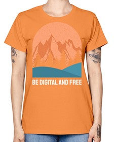 Be Digital and Free 27# - internet -  Missy T-Shirt