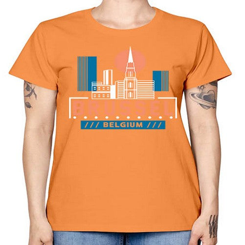 Brussel 504# - cities -  Missy T-Shirt