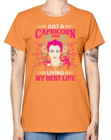 Capricorn chick 193# - capricorn -  Missy T-Shirt