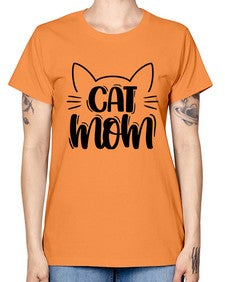 Cat Mom Style 85# - cats -  Missy T-Shirt