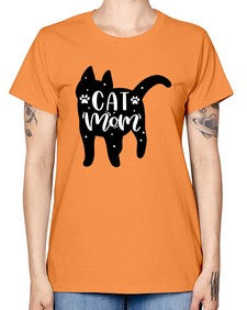 Cat Mom Style 86# - cats -  Missy T-Shirt