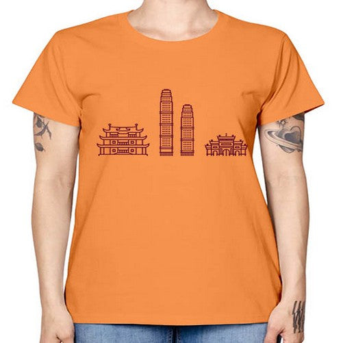 Changsha 554# - cities -  Missy T-Shirt