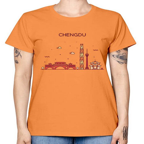 Chengdu 563# - cities -  Missy T-Shirt