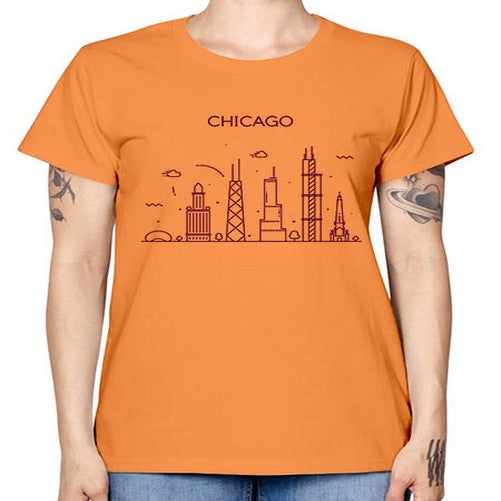 Chicago 569# - cities -  Missy T-Shirt