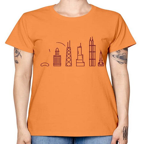 Chicago 570# - cities -  Missy T-Shirt