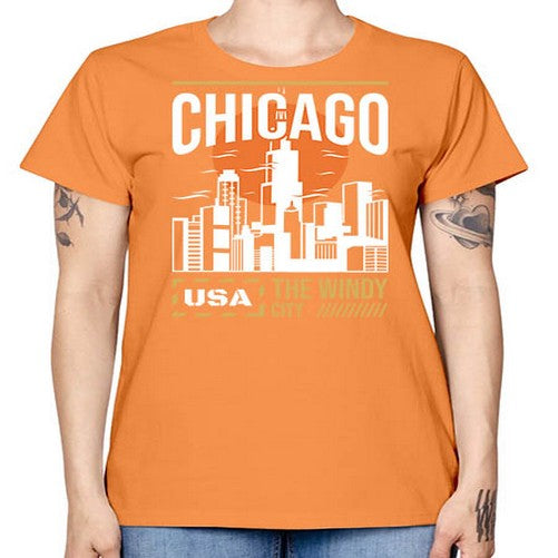 Chicago 571# - cities -  Missy T-Shirt