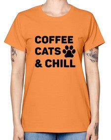 Coffee Cat Style 41# - cats -  Missy T-Shirt