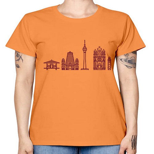 Colombo 598# - cities -  Missy T-Shirt