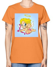 Cupid 79# - cartoon general -  Missy T-Shirt