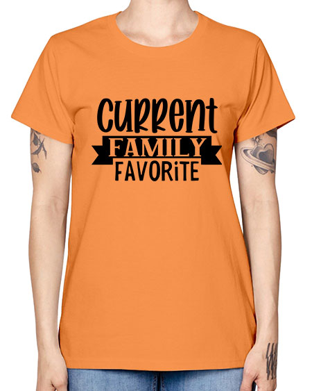 Current Family Favorite 292# - kids -  Missy T-Shirt