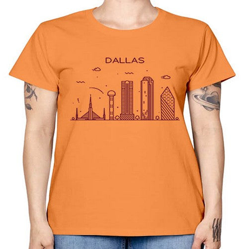 Dallas 643# - cities -  Missy T-Shirt