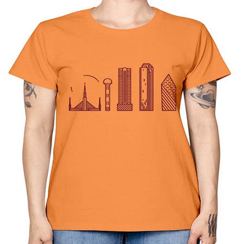 Dallas 644# - cities -  Missy T-Shirt