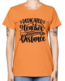 Dedicated Teacher Even Style 693# - teacher -  Missy T-Shirt