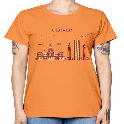 Denver 661# - cities -  Missy T-Shirt