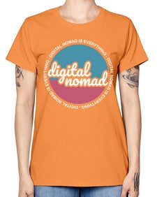 Digital Nomad is Everything 21# - internet -  Missy T-Shirt