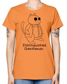 Distinguished Gentleman - cats -  Missy T-Shirt