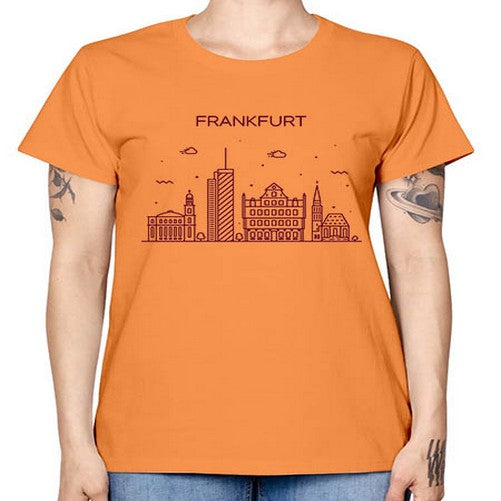 Frankfurt 743# - cities -  Missy T-Shirt