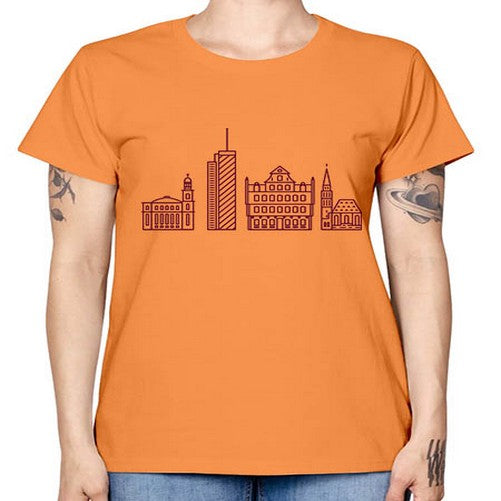 Frankfurt 744# - cities -  Missy T-Shirt