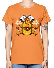 Fuck the weekend 128# - cartoon general -  Missy T-Shirt