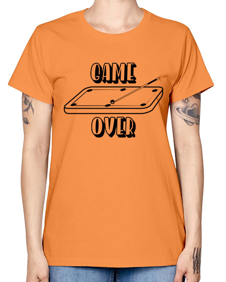 Game over 1218# - billards -  Missy T-Shirt