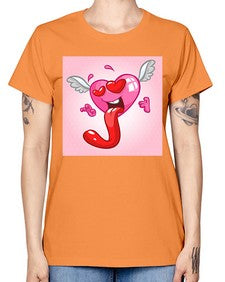 Heart 139# - cartoon general -  Missy T-Shirt