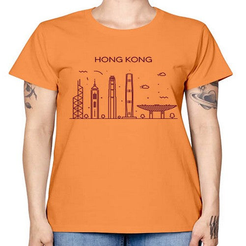 HongKong 900# - cities -  Missy T-Shirt