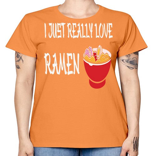 I Just Love Ramen Japanese Anime 238# - anime -  Missy T-Shirt